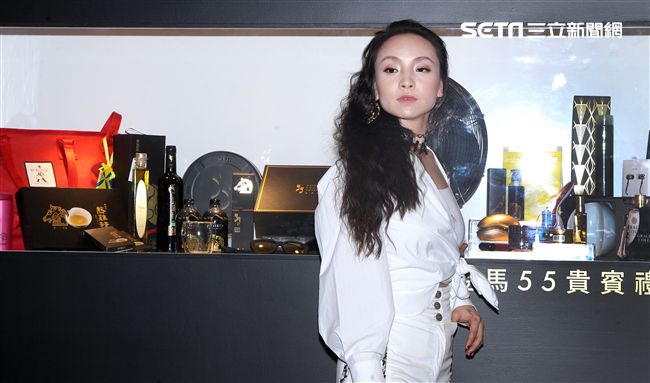 曾美慧孜入圍第55屆金馬獎最佳女主角。（記者邱榮吉/攝影）