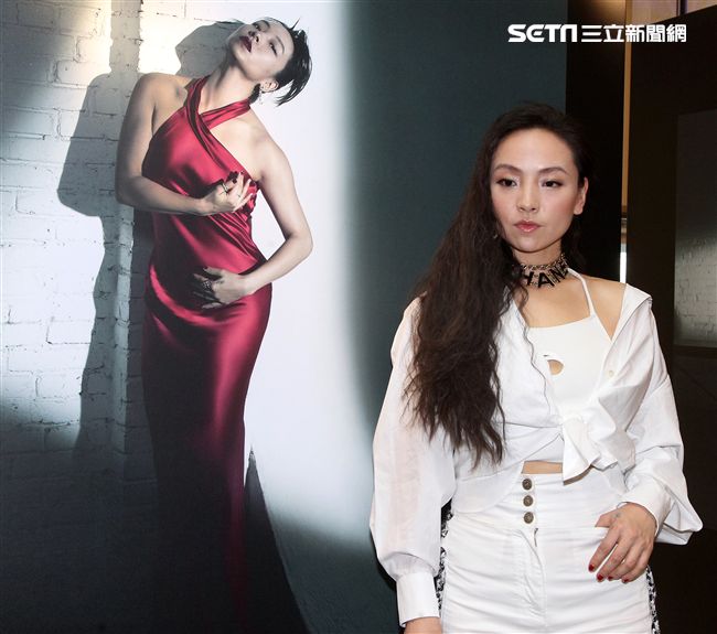 曾美慧孜入圍第55屆金馬獎最佳女主角。（記者邱榮吉/攝影）