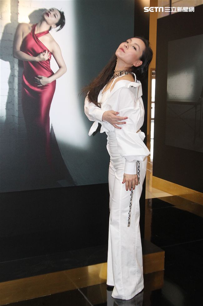 曾美慧孜入圍第55屆金馬獎最佳女主角。（記者邱榮吉/攝影）