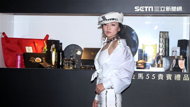 曾美慧孜入圍第55屆金馬獎最佳女主角。（記者邱榮吉/攝影）