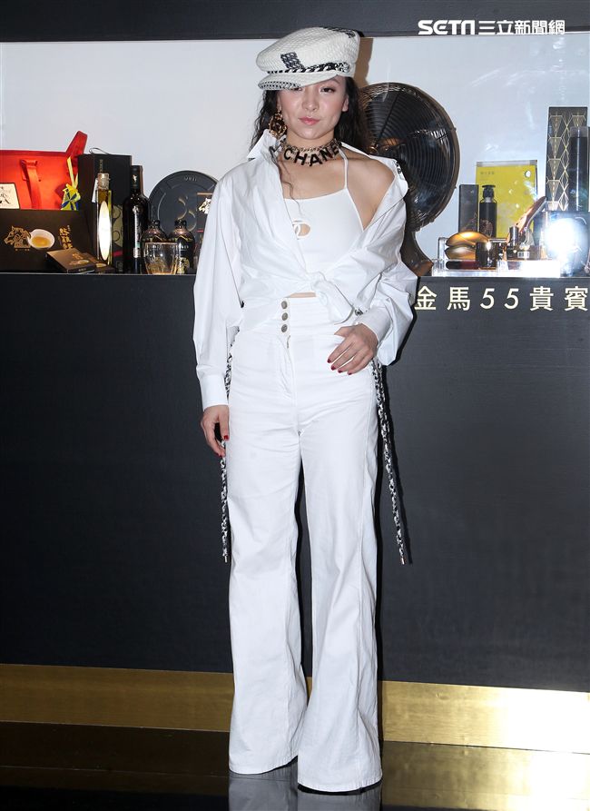 曾美慧孜入圍第55屆金馬獎最佳女主角。（記者邱榮吉/攝影）