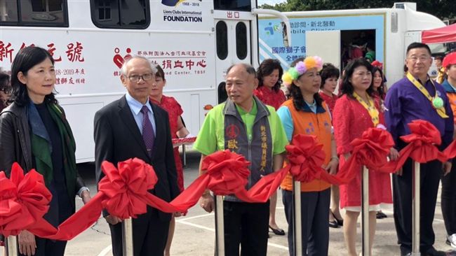 議員参選人歐金獅發起大型捐血車捐贈