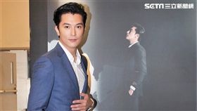 邱澤見到偶像李安導演不敢上前攀談。（圖／記者邱榮吉攝影）