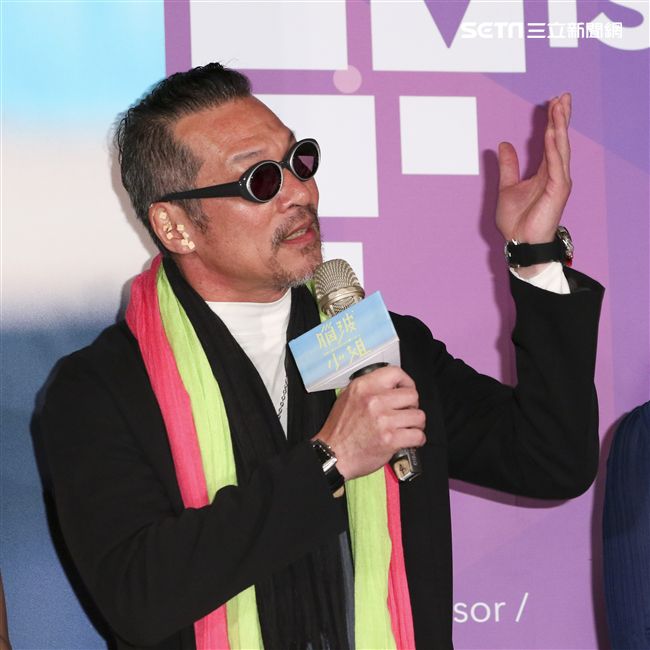 「腦波小姐」卡司發佈記者會黃仲崑。（記者林士傑/攝影）