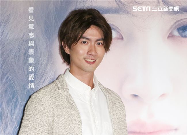 「腦波小姐」卡司發佈記者會張捷。（記者林士傑/攝影）