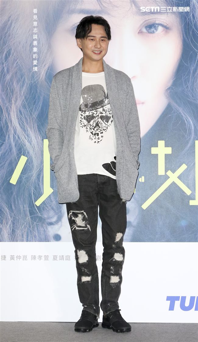 「腦波小姐」卡司發佈記者會狄志杰。（記者林士傑/攝影）