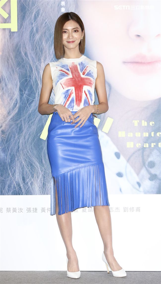 「腦波小姐」卡司發佈記者會蔡黃汝。（記者林士傑/攝影）