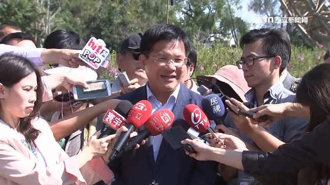 民進黨逛花博　民眾高喊林佳龍凍蒜