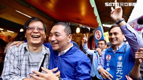 侯友宜板橋福德街市場、板橋湳興市場掃街,侯友宜競選總部提供