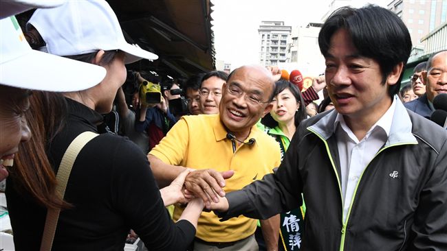 賴揆重點輔選新北　選前之夜挺蘇貞昌