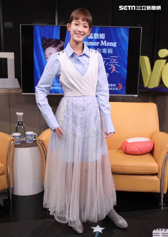 孟耿如安安大明星。（記者邱榮吉/攝影）