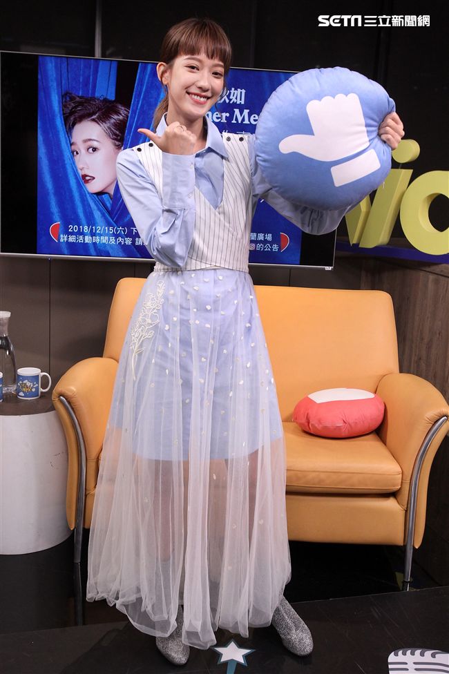 孟耿如安安大明星。（記者邱榮吉/攝影）