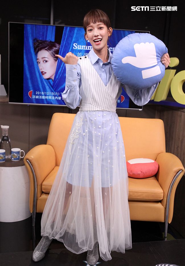 孟耿如安安大明星。（記者邱榮吉/攝影）