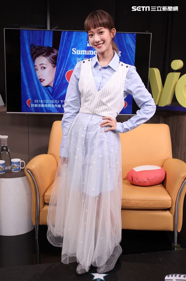 孟耿如安安大明星。（記者邱榮吉/攝影）