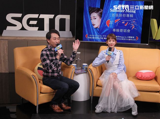 孟耿如安安大明星。（記者邱榮吉/攝影）