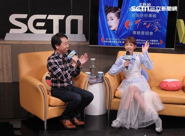 孟耿如安安大明星。（記者邱榮吉/攝影）