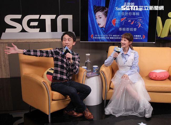 孟耿如安安大明星。（記者邱榮吉/攝影）