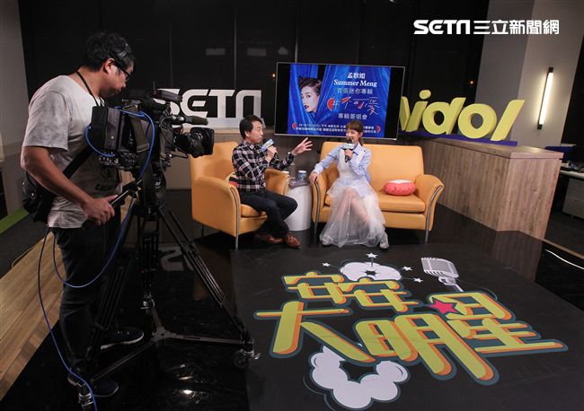 孟耿如安安大明星。（記者邱榮吉/攝影）