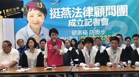 盧秀燕,律師團,林佳龍,九合一選舉,台中市長 圖/翻攝自盧秀燕臉書