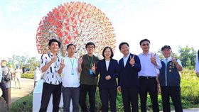 蔡總統參觀花博（圖／台中市政府提供）