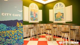 聖誕主題便利商店門市。（圖／小七提供）