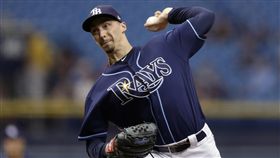 ▲光芒史奈爾（Blake Snell）以180.2局成為史上贏得賽揚獎的最少局數先發投手。（圖／美聯社／達志影像）