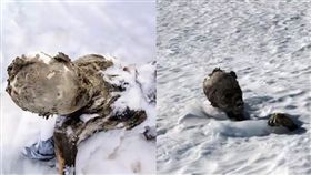 冰封59年！奧里薩巴山3登山客屍體被找到了（圖／翻攝自太陽報）