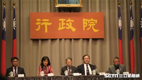 行政院會會後記者會。（圖／記者盧素梅攝）