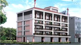 屏東恆基將建新醫療大樓屏東恆春基督教醫院「許燦淵紀念醫療大樓」今年底即將開工動土，恆基表示，新醫療大樓規劃地下1層、地上5層，預計增設護理之家與安寧病房。圖為恆基新大樓完工示意圖。（恆春基督教醫院提供）中央社記者郭芷瑄傳真　107年11月13日