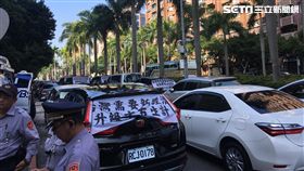 租賃業者,計程車業者,抗議,交通部,公路總局,Uber條款,／記者蕭筠攝影