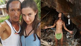 搭訕零失敗「10正妹自願和他睡」　山洞男自豪：我帥到爆！	（圖／臉書）