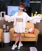 黃子宇安安大明星。（記者邱榮吉/攝影）