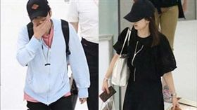 日前二宮和也、伊藤綾子被拍到蜜遊馬爾地夫，右手被拍到戴同色幸運繩。（圖／翻攝自週刊文春）