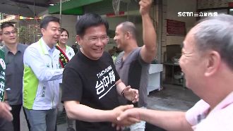 勤拜票1擋3！林佳龍談韓：幫我催票