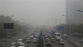 大陸,空汙,霧霾,PM2.5,北京　圖／翻攝自中新網