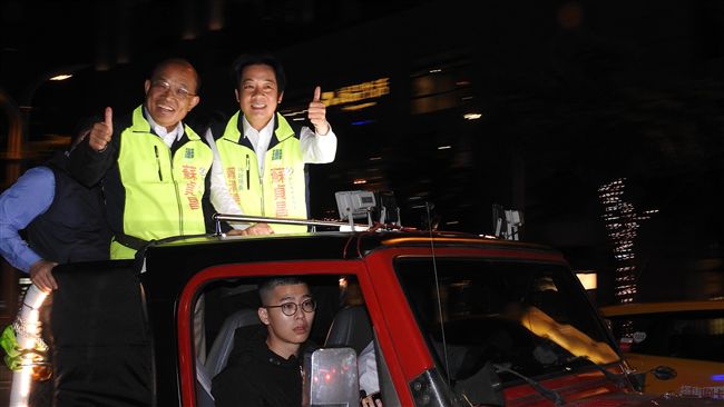 籲民眾支持！賴：蘇貞昌用生命打選戰