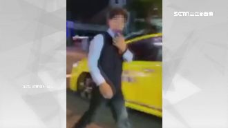 不滿Uber！小黃不顧乘客攔車嗆聲