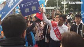 社民黨議員候選人游藝嗆郝龍斌丁守中大巨蛋問題