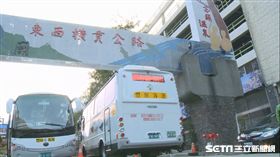 中橫便道開通巴士通行