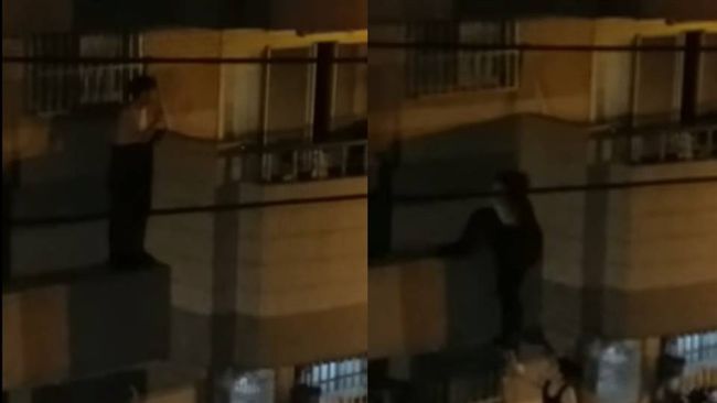 5歲童陽台哭找家人　暖男這舉動爆紅