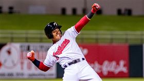 張育成參加秋季聯盟賽事。（圖／寶悍運動經紀提供 / 攝影師Freek Bouw）