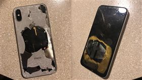 iPhone X更新iOS 12.1後即爆炸 蘋果：應為個案（圖／推特）