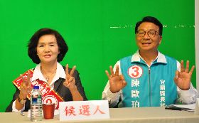 宜蘭縣長選舉政見發表　陳歐珀林姿妙首