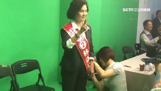 林姿妙政見會攜3姝！喝水開路全代勞