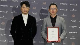 《暴雪將至》導演董越、男主角段奕宏
圖／記者邱榮吉攝影