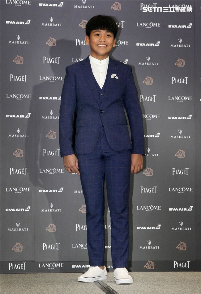 第55屆金馬獎入圍酒會「最佳新演員｣鍾家駿。（記者邱榮吉/攝影）