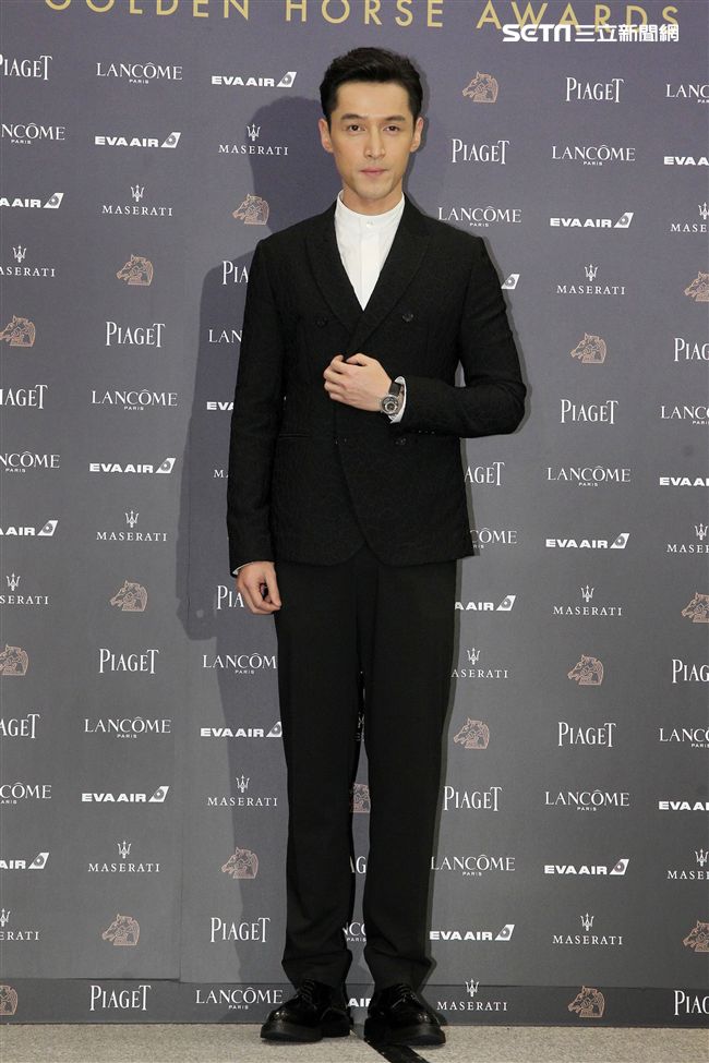 第55屆金馬獎入圍酒會「伯爵大使｣胡歌。（記者邱榮吉/攝影）