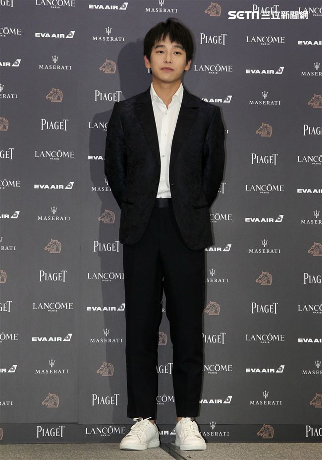 第55屆金馬獎入圍酒會「大象席地而坐｣彭昱暢。（記者邱榮吉/攝影）