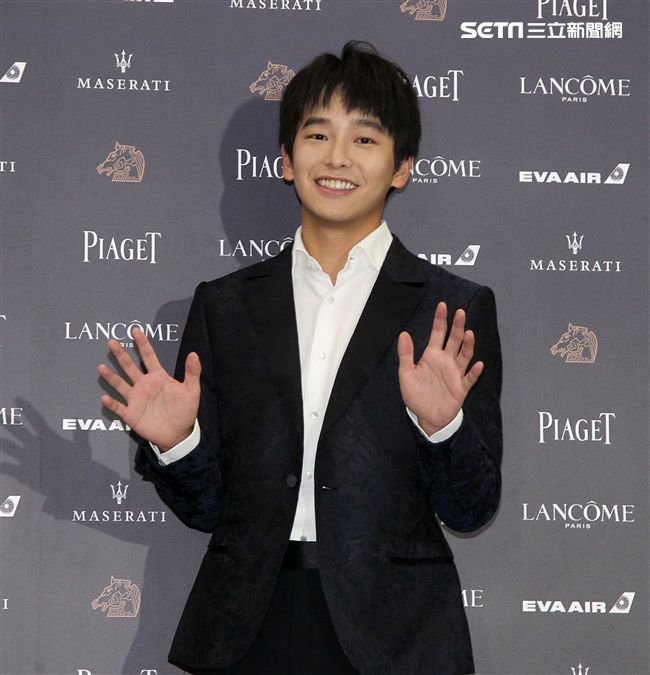 第55屆金馬獎入圍酒會「大象席地而坐｣彭昱暢。（記者邱榮吉/攝影）