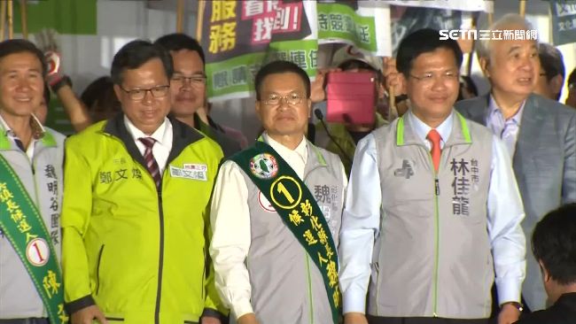 魏明谷造勢　龍、燦合體搗藍營鐵票倉